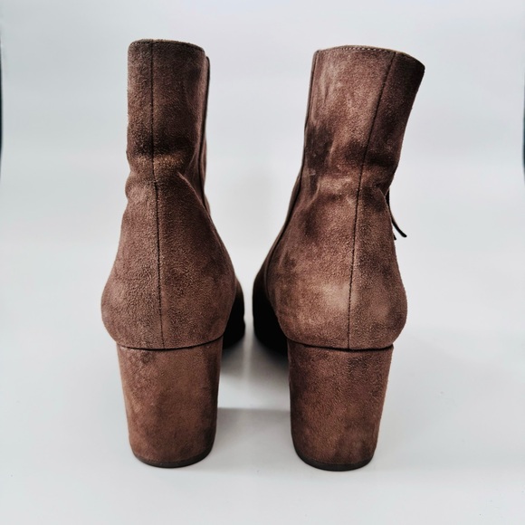 Taupe suede Michael Kors booties - Picture 2 of 4